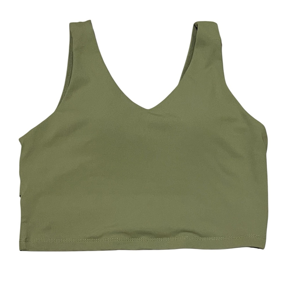 Small Green Athletic Cross Clothe Padded Sports Bra Running Gym Yoga